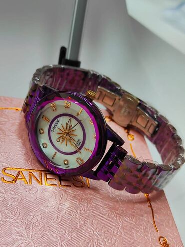 casio qadin saatlari: Новый, Наручные часы, цвет - Фиолетовый