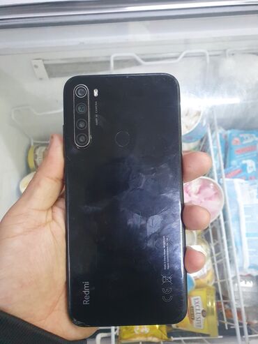 телефоны xiaomi redmi нот 10: Redmi, Redmi Note 8, Б/у, 32 ГБ, цвет - Черный, 2 SIM