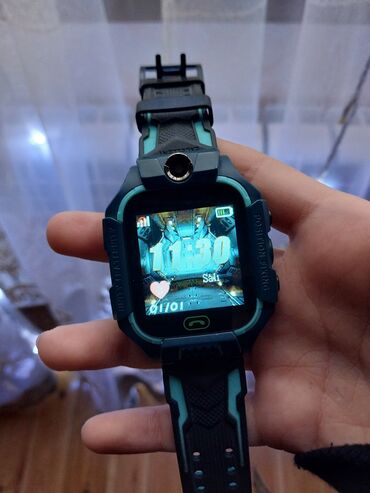 Smart saatlar: İşlənmiş, Smart saat, Smart, Sim kart, rəng - Göy — 2