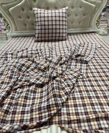 Комплекты постельного белья: Постельное бельё, 100% хлопок, постельное бельё, наволочки, подушки — 49