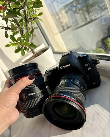 canon mark 2 5d: Canon EOS 5D Mark2 fotoaparat + 2 ədəd L seriyalı obyektiv ilə — 2
