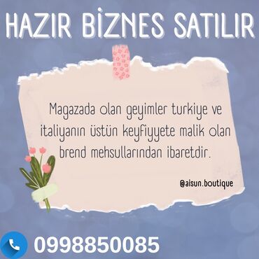 hazir biznes satilir: Kommersiya daşınmaz əmlakının satışı