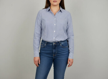 bluzki w paski massimo dutti: H&M, Жіноча блуза, розмір XL