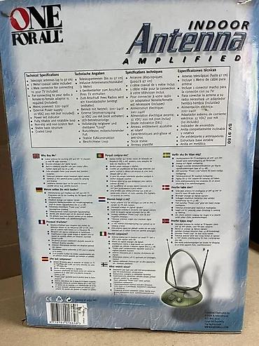 Aksesoari za TV i video: ONE FOR ALL pojačana sobna antena - Model: ONE FOR ALL Indoor Antenna — 5
