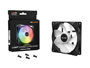 Комплектующие для ПК: Be quiet! Light Wings LX 120mm PWM Reverse Black – yüksək — 2