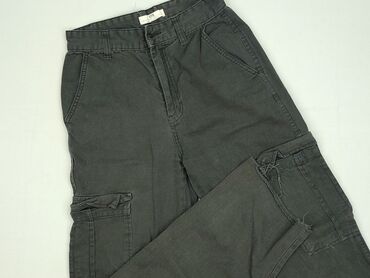 Spodnie cargo damskie, rozmiar XS