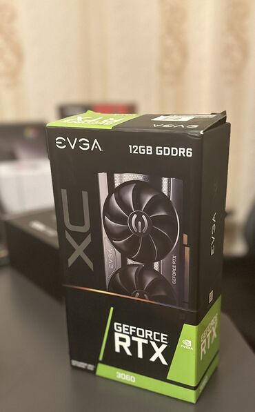 скупка видеокарт: Видеокарта EVGA GeForce RTX 3060, 12 ГБ, Новый