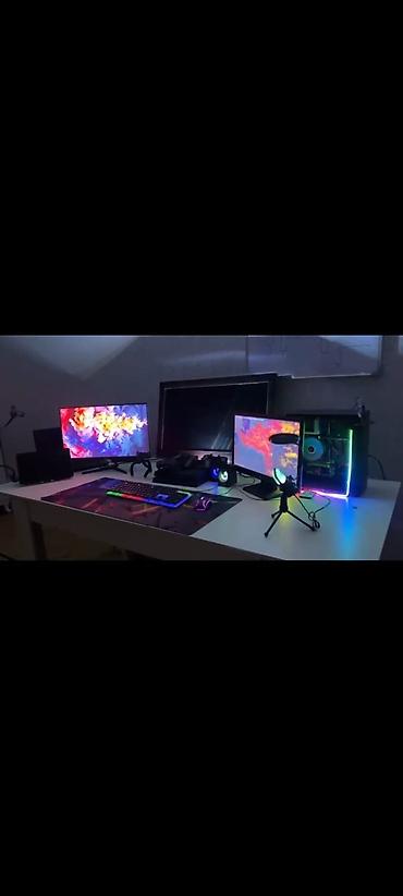 ipad m4 pro: 2 monitorulu kompüter sistem bloku klaviatura mouse 2 sesucaldan — 2