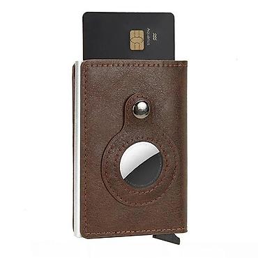 Кошельки, портмоне: Qəhvəyi portmone "Apple 008ACC01"Apple Portmanat ✅ Yüksək keyfiyyətli — 1