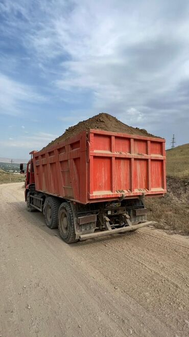 Аренда самосвала: Самосвал КАМАЗ 6x4 (оранжевый, серия «400») - Тип: тяжелый самосвал — 10