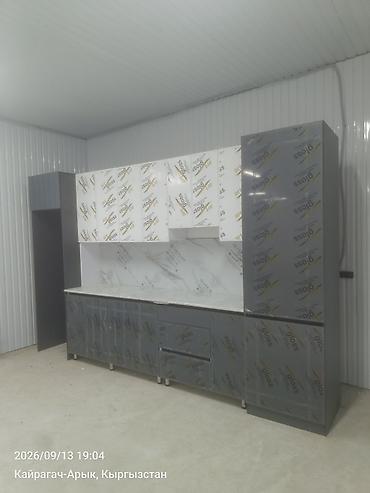 горшки для сада: Кухонный гарнитур, Новый, цвет - Белый, МДФ — 1