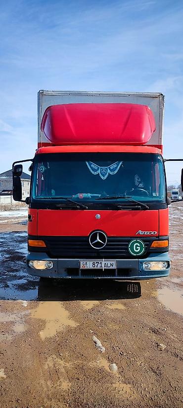 Грузовой автомобиль Mercedes-Benz Atego (фургон) грузоперевозки Алматы
