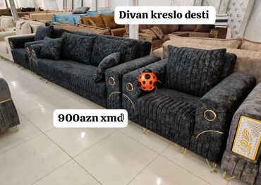 Masa və oturacaq dəstləri: Künc divan