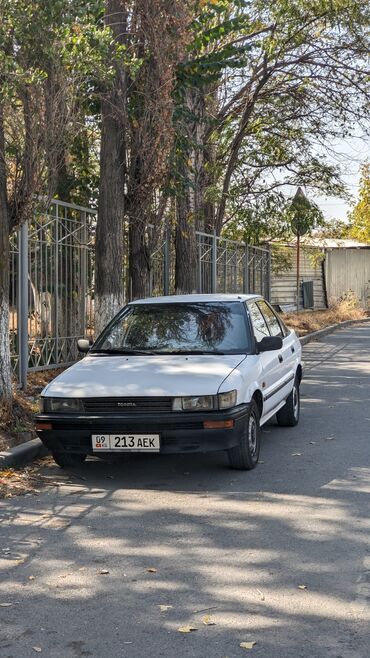 тайота камри45: Toyota Corolla: 1991 г., 1.6 л, Механика, Бензин, Хэтчбэк