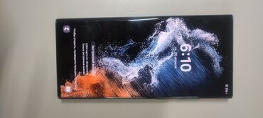 Samsung: Samsung Galaxy S22 Ultra, Б/у, 256 ГБ, цвет - Синий, 1 SIM
