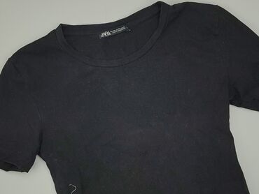 czarne bluzki łódka: Top Zara, XS (EU 34), condition - Very good