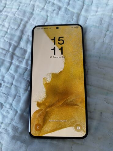 Samsung: Samsung Galaxy S22 5G, 128 GB, rəng - Qara, Face ID, Sensor, Simsiz şarj