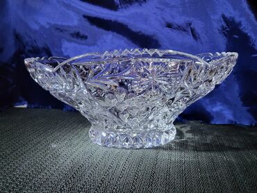 Činije: Cinija nova kristal,rucni rad Anna Hutte iz 70,80ih.Nemacka. Cinija — 6