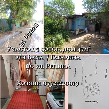 продаю дом 20тыс долларов: Үй, 46 кв. м, 3 бөлмө, Менчик ээси, Эски ремонт