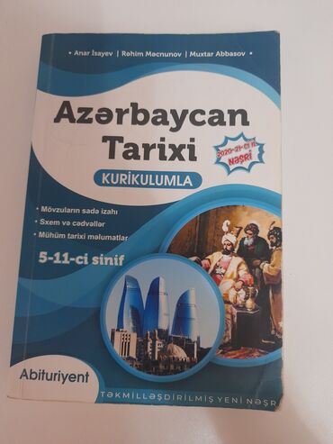 azərbaycan tarixi test toplusu cavabları: Anar İsayev Az tarixi 2020-2021ci il nəşri