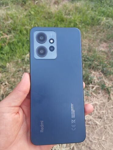телефон хр: Xiaomi, Redmi Note 12, Б/у, 128 ГБ, цвет - Серебристый, 2 SIM