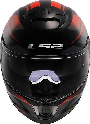 cena kacige: LS2 Stream II motociklistička kaciga u crno-crvenoj kombinaciji — 8