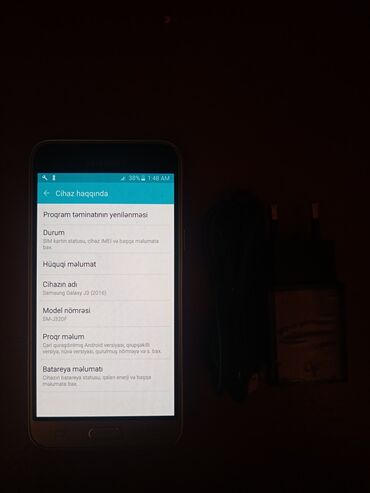 ucuz telefonlar 2018: Samsung Galaxy J3 2016, 8 ГБ, цвет - Серый, Сенсорный, Две SIM карты