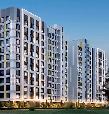 жк манчестер: 2 комнаты, 78 м², Кок-Жар ж/м Элитка, 11 этаж, ПСО (под самоотделку) — 8