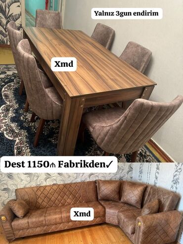 dəmir stul: Yeni, Masa və oturacaqlar, Divan, Kredit yoxdur