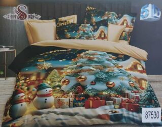 Ostalo: ☃️Novogodišnje posteljine iz 7 delova ☃️Čaršaf-220*240 ☃️Jorganska — 4