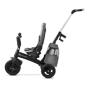 sorcovi: Kinderkraft Easy Twist 2-u-1 tricikl – Platinum Grey (SKU: KKRETWIGRY) — 2