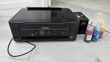 Принтерлер: МФУ Epson L456 с системой непрерывной подачи чернил. Устройство — 3