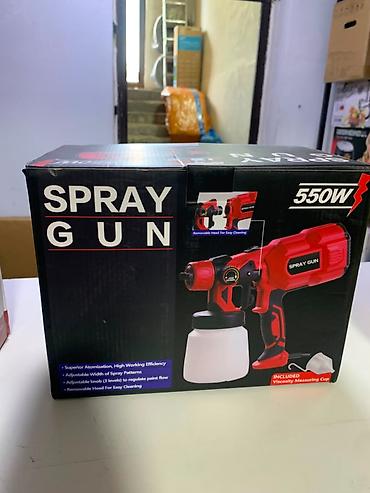 spray: Электрический краскопульт, Новый, В наличии — 1