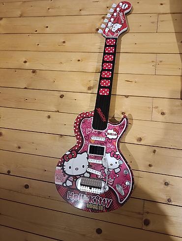 xalli itler: Hello Kitty temalı uşaq elektro gitara oyuncağı - Rəng — 1