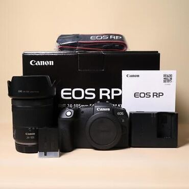 фотоаппарат canon eos 5d mark ii body: Canon eos rp rf 24-105mm f4-7.1 tam yenidir istifadə olunmayıb 1 dəfə