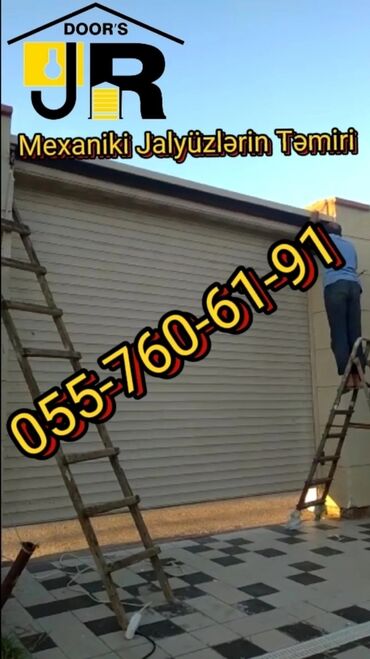 Giriş qapıları: 🔧 Avtomatik Jalyüzlərin Təmiri! ⚙️ Zəmanətli, peşəkar və sürətli təmir
