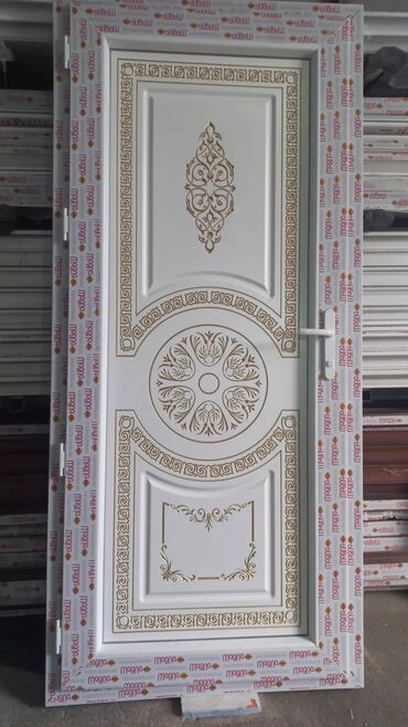 Plastik qapılar: Yeni Plastik qapı Zamok və çərçivə ilə, Zəmanətli, Pulsuz quraşdırma, Rayonlara çatdırılma, Pulsuz çatdırılma, Ödənişli çatdırılma — 5