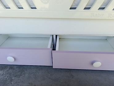 dowekler: Uşaq beşiyi – “Baby Room” dizaynı - Rəng: ağ və açıq bənövşəyi — 4