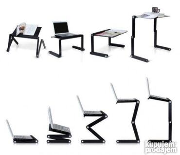 Računari, laptopovi i tableti: Radni sto za lap-top Sto za lap top sklopivi sto sa Kulerom Sto za