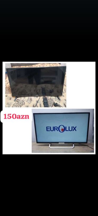 82 ekran televizor qiymetleri: İşlənmiş Televizor Eurolux 82" Ünvandan götürmə