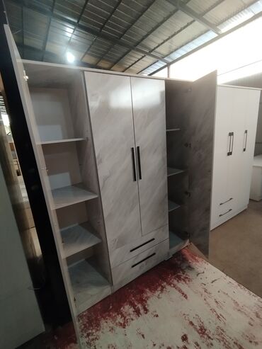 Шкафы для одежды: Шкаф для одежды, Новый, Прямой, ЛДСП — 17