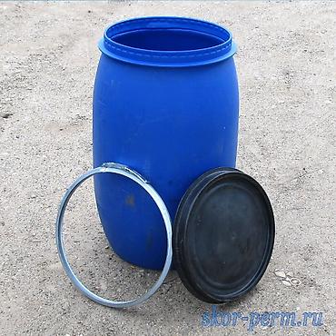 синие бочки для воды: Бочка Пластик — 1