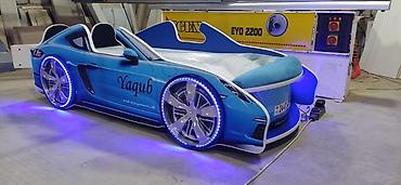 tekli carpayi: Uşaq üçün “avtomobil” formalı çarpayı - Dizayn: Sport avtomobil — 6