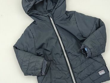 czarna kamizelka chłopięca: Transitional jacket, 1.5-2 years, 86-92 cm, condition - Good