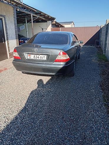 124 двери: Mercedes-Benz S-Class: 2002 г., 3.2 л, Автомат, Бензин, Седан — 1