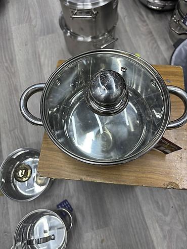 Кастрюли: Кастрюли 2.5 л и 3 л от Millerhaus из нержавеющей стали — 4