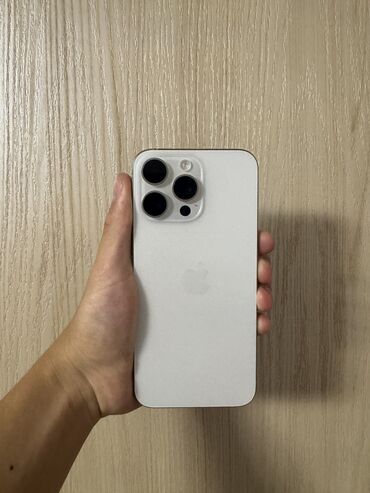 айфон 2ж: IPhone 15 Pro Max, Б/у, 512 ГБ, Голубой, Кабель, Коробка, 89 %