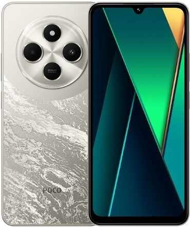 poco m3: Poco C75, Колдонулган, 256 ГБ, түсү - Боз, 2 SIM