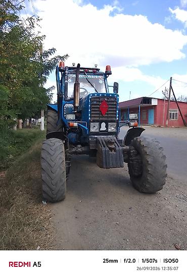 Kommersiya nəqliyyat vasitələri: MTZ Belarus traktoru + kotan - Marka/model: MTZ “Belarus” seriyası - — 4