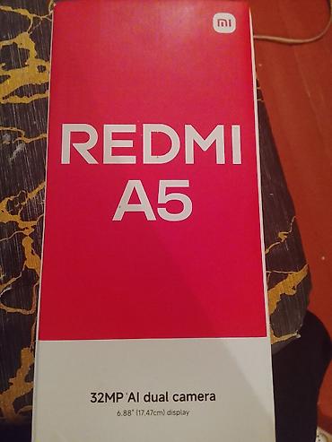 redmi a5 qiymeti: Redmi A5, 64 GB, rəng - Qara, İki sim kartlı — 1